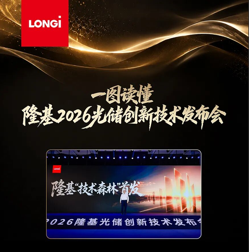 一图读懂，隆基2026光储创新技术发布会